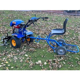 Resim Dalaz Makina, Antrac 200 Çapa Makinası Uyumlu Kırmızı Taşıma Selesi,mini Römork 