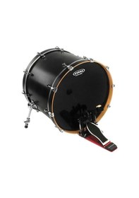 Resim Evans Bd22hbg Hydraulic Black 22 İnç Yağlı Bas Davul Derisi - Siyah Profesyonel Çift Katmanlı Yağ Dolgulu Yapı, Kısa Sustain Ve Mat Siyah Görünüm 