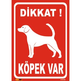 Resim Vizyon Trafik Dikkat Köpek Var 