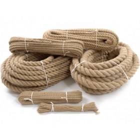Resim Doğalsan Tarım Jüt Halat 8 Mm 100 Metre Hasır Ip Dekor Ipi Ip Halat Jüt Kendir Jüt Çuval Ipi Urgan Jüt Kendir 