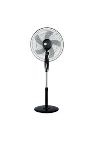 Resim JOYSIDEA 16'' Siyah Ayaklı Vantilatör 40 W Güçlü 5 Kollu Pervane ile Uzun Ömürlü Tasarım 
