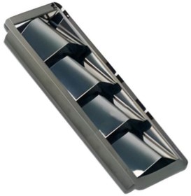 Resim Karagöz Krom 4'lü Yan Havalandırma 21x11 Cm 304 Kalite 