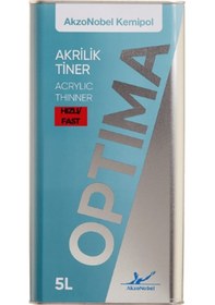 Resim AKZO NOBEL OPTİMA ÜNİVERSAL AKRİLİK TİNER HIZLI 5 LT 