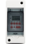 Resim Youtek Lcd Ekranlı Programlanabilir Zamanlayıcı Anahtar - 7 Gün/28 Kez Açma-kapama, Su Geçirmez Kutu, Ac85-265v, Dış/iç Kullanım 