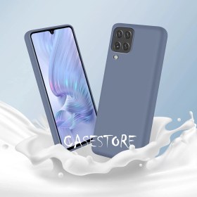 Resim M.TK Moveteck A12 Uyumlu Kılıf Kamera Lens Korumalı Içi Kadife Silikon Iz Yapmaz Ipeksi His Liquid Renkli Yumuşak Silikon Lansman 