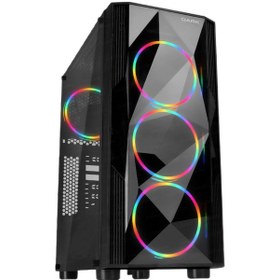 Resim Dark Diamond Pro 750W 80+ Bronze 4x12cm RGB USB 3.0 Bilgisayar Kasası (DKCHDIAMONDPRO750BR) 