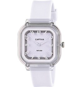Resim Captiva Analog Rakamlı 30 Mt Suya Dayanıklı Spor Çocuk Kol Saati Yn2026.m10 Beyaz 