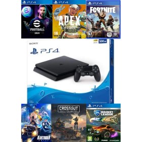 Resim Sony Playstation 4 Slim 500GB + 10 Dijital Oyun 