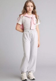 Resim DeFacto Jogger Eşofman Altı Kız Çocuk H0876A826SP 