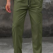 Resim Erkekler için Günlük Jogger Pantolonlar Cepli - Polyester, İpli Bel, Düz Renk, Her Mevsim Rahat Kalıp 