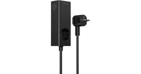 Resim Wiwu Akım Korumalı Priz Wiwu WI-S004 Gan Tech Type-C ve USB Portlu Uzatma Kablolu Priz 100W 150CM Siyah 