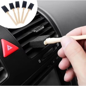 Resim Light up 5&apos;li Araba Havalandırma Temizleme Fırçaları Klima Çıkışları,Toz Alma&amp;Otom 