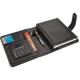 Resim Organizer Ajanda Tarihsiz Çizgili 17x22 CM - Siyah 
