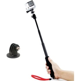Resim Gplus Gopro Uyumlu Suya Dayanıklı Monopod Ve Adaptörü Gp54a 