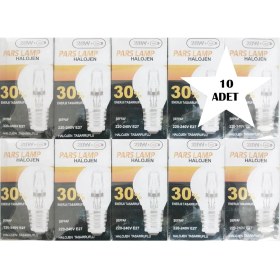 Resim Pars 28W Tasarruflu Halojen Ampul 10 Adet 
