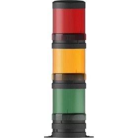 Resim Mesan Ø70 3 Kat Işıklı Kolon Multi LED Taban Montaj Ms 83017 12-24VAC/DC 