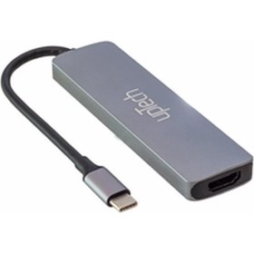Resim Uptech 6in 1 Usb-C Hub + Kart Okuyucu 