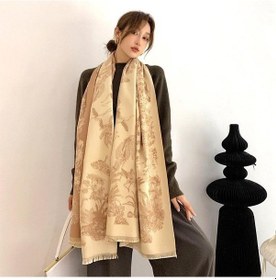 Resim Novahub Kaşmir Kalın Şal Battaniyesi Eşarp Kadın Ofis Klima Siyah 190x65 Siyah 