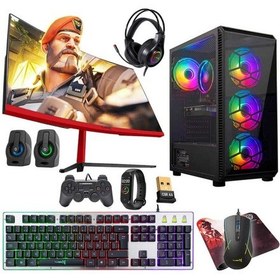 Resim Turbox TX4692 i5-10400F 16 GB 1 TB M.2 Nvme SSD 4 GB RX560 23.6" Dos Masaüstü Dos Masaüstü Oyuncu Bilgisayarı 