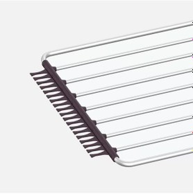 Resim Alüminyum Kurutmalık Açık 231 cm Gri - Siyah 