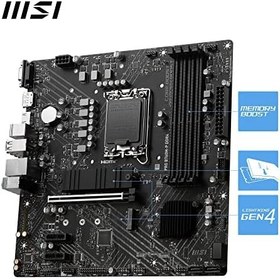 Resim MSI PRO B760M-P DDR4 Intel B760 Soket 1700 DDR4 4800(OC) MHz mATX Gaming (Oyuncu) Anakart 