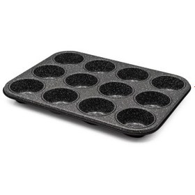 Resim Aryıldız 12'li Muffin Kalıbı Sıyah 
