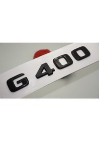 Resim G 400 Bagaj Parlak Siyah ABS 3M 3D Yazı Logo 