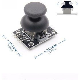 Resim Alkatronik-Arduino Joystick Xy Ps2 Oyun Kumanda Kontrol Kolu Rocker Ky-023 