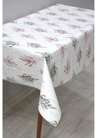 Resim Astarlı Silinebilir Pvc Muşamba Masa Örtüsü 146-a-gri 