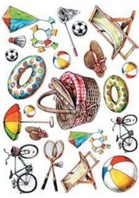 Resim Pirinç Dekopaj Kağıdı Model 21 Karışık 