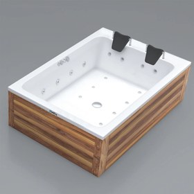 Resim Zeus Plus | Jakuzi | Düz - 120x200 / İroko / 2 Kişilik 