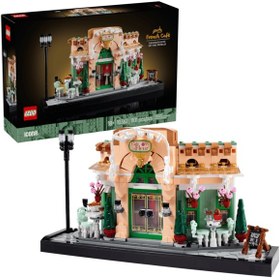Resim LEGO® Fransız Kafe 10362 - Yetişkinler için Koleksiyonluk Dekoratif Model Yapım Seti (1101 Parça) 