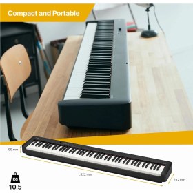 Resim CDP-S110BK Dijital Piyano, 88 Ağırlıklı Tuşlu, Siyah 