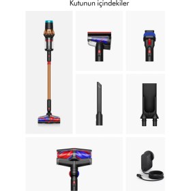 Resim Dyson V16 Piston Animal Kablosuz Süpürge Mat Siyah/Bakır 
