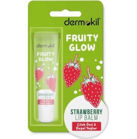 Resim Dermokil Çilek Özü & Doğal Yağlar Lip Balm 