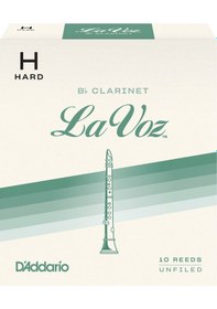 Resim D'addario Rcc10hd La Voz Bb Klarnet Kamışı Hard Sertlik Profesyonel/caz - 10'lu Paket Sert Ve Kararlı Ton, Güçlü Ses Projeksiyonu 