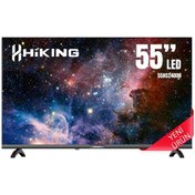 Resim Hiking 55HS24000 55" 140 Ekran Uydu Alıcılı 4K Ultra HD Smart WhaleOS TV 