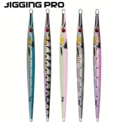 Resim JIGGING PRO Metal Bait Balıkçılık Yemi 3D Deniz Tuzu Baskı Kaplama Yüksek Sertlikte Esnek Olmayan Balıkçılık Yemi 40g 60g 80g 100g 150g 