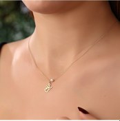 Resim Glorria Glorria Altın Inci Melek Kolye 