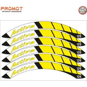Resim Honda Activa Uyumlu Jant Şeridi 6 