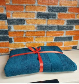 Resim Özdilek Svv Border Büyük Boy Banyo Havlusu 89x173 - Dark Teal Koyu Turkuaz Turkuaz 