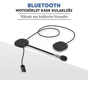 Resim Zoli Açılır Ve Yarım Kask Için Özel Tasarım Kask Intercom Motosiklet Bluetooth Kulaklık Interkom 