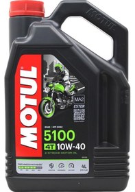 Resim Motul 5100 10W-40 4T Motosiklet Motor Yağı 4 L 