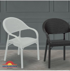 Resim Holiday Bambu Sandalye 2 Li Set Çöl Gri 