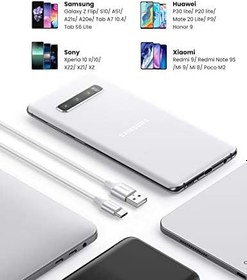 Resim Ugreen Örgülü USB Type-C Şarj ve Data Kablosu, 50 cm 