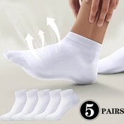 Resim Kadınlar ve Erkekler için 5 Çift/10 Çift/20 Çift Nef Alabilen Düşük Yükselişli Yaz Bot Çorapları, Hafif Çoraplar, Seyahat Gerekliliği 