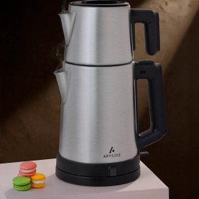 Resim Aryıldız Tea Luxe Çay Makinesi Inox 