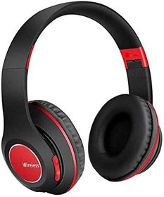 Resim PSR Aksesuar BTK-ZR51 Bluetooth Kulaklık - Kablosuz ve AUX Girişli, CVC6.0 Gürültü Azaltma, Micro SD Kart Destekli, Uzun Pil Ömrü, Mikrofonlu ve Şarj Edilebilir (Kırmızı) 
