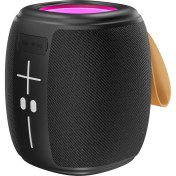 Resim Mikado MD-888 Cube Siyah 5W 1200MAH Bt/tf/usb/led Işıklı Hoparlör Hoparlör 