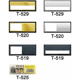 Resim Kejea T-520G Altın Mıknatıslı İsimlik 25Ad.78X22Mm 